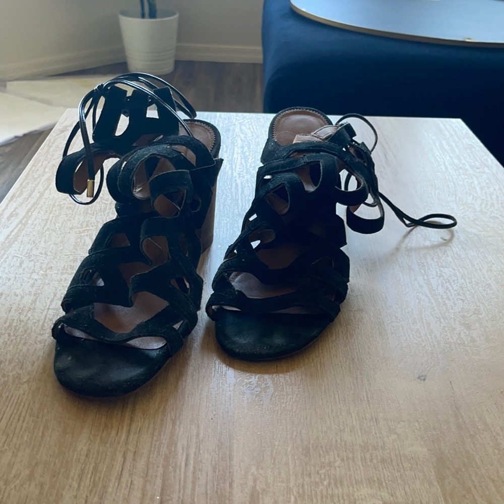 Franco Sarto Lace-Up Heels
